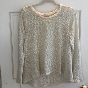 Aeropostale Cream Sweater